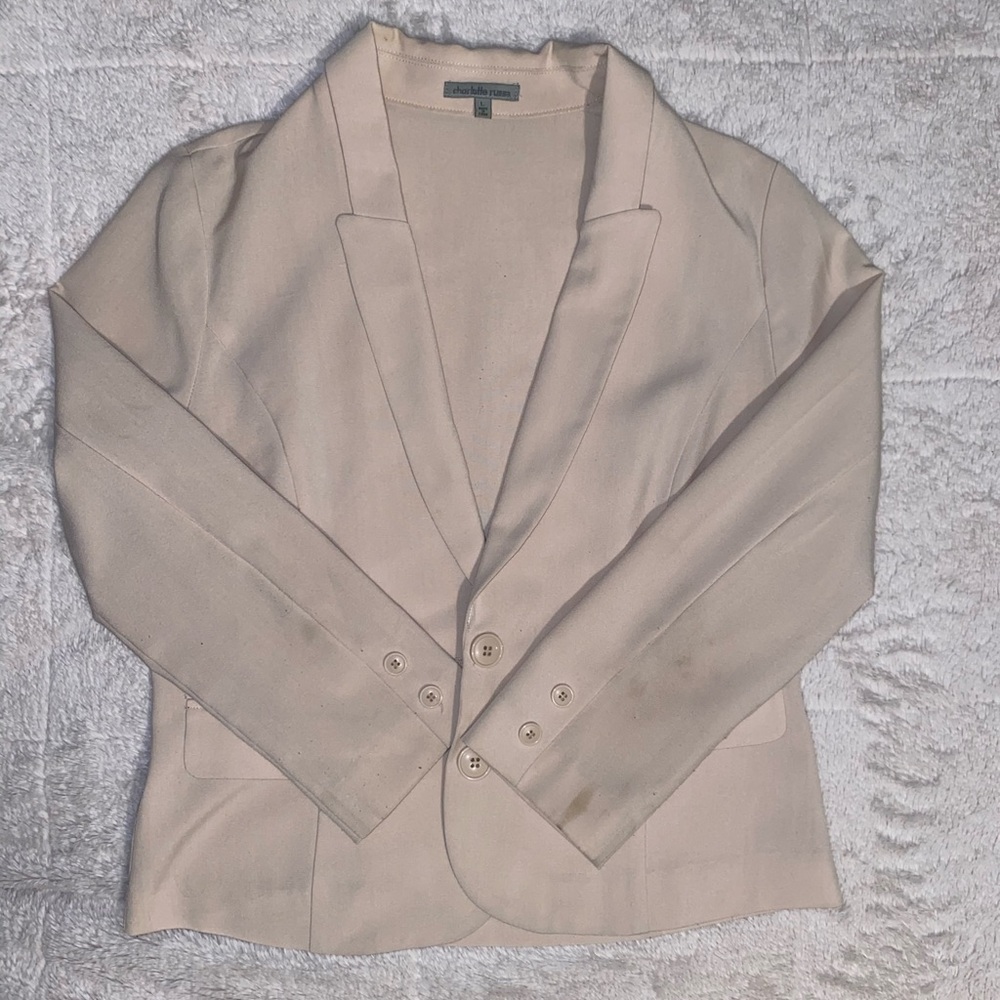 Beige blazer - Picture 2 of 4